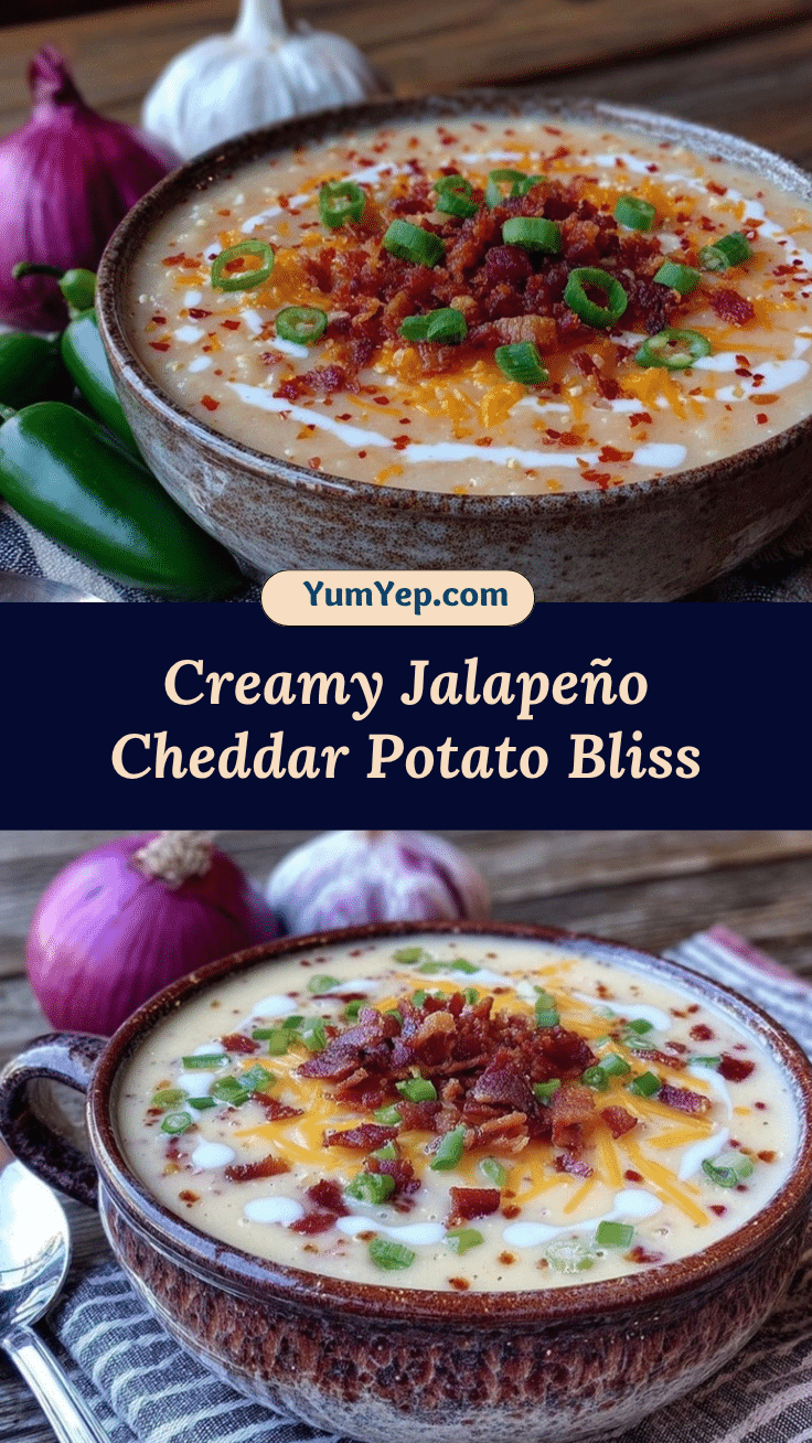 creamy jalapeño cheddar potato soup recipe