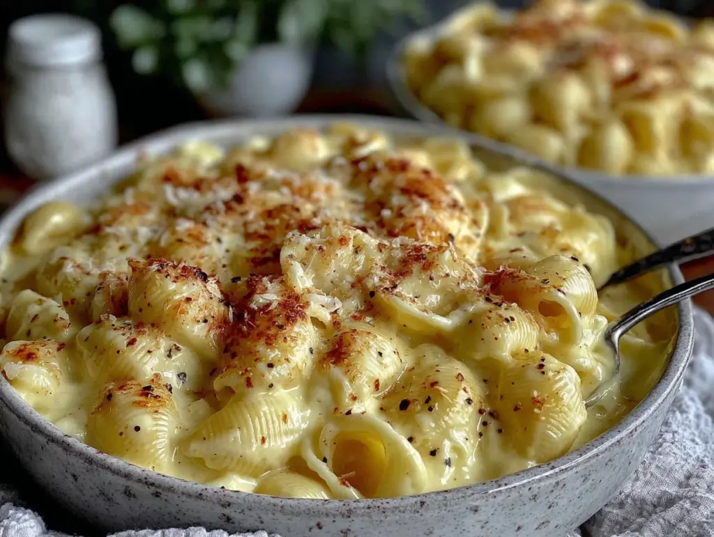 creamy mac and cheese recipe - featured image