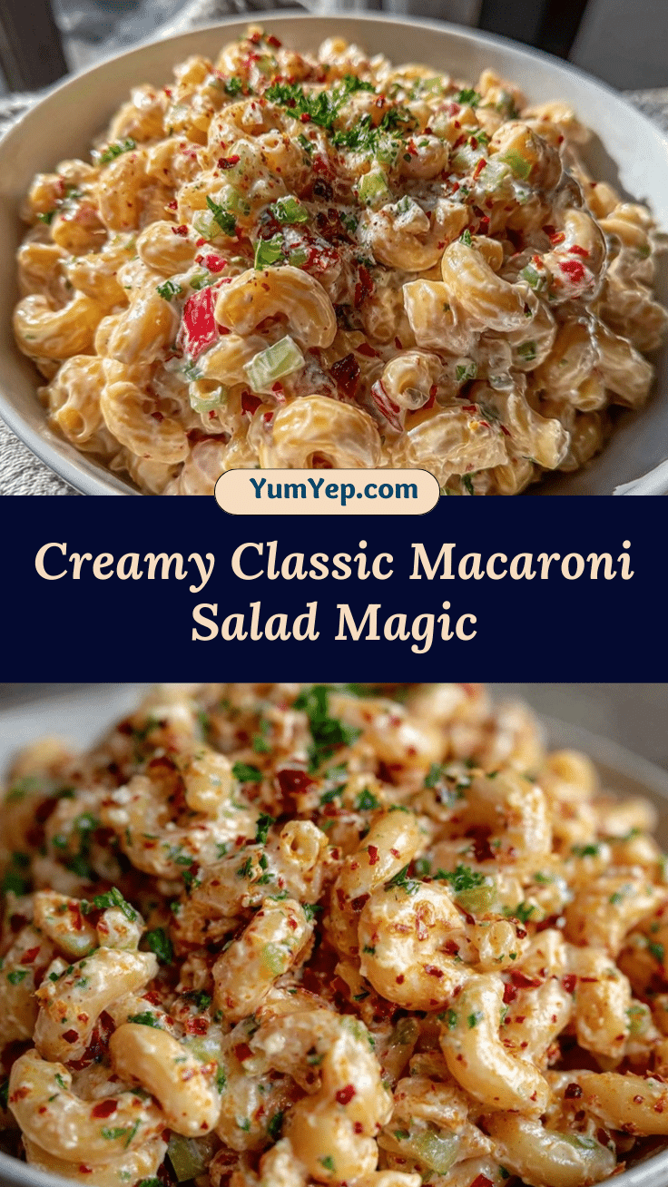 creamy macaroni salad recipe