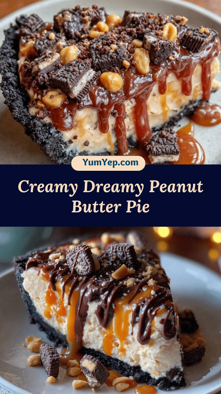 creamy peanut butter pie recipe