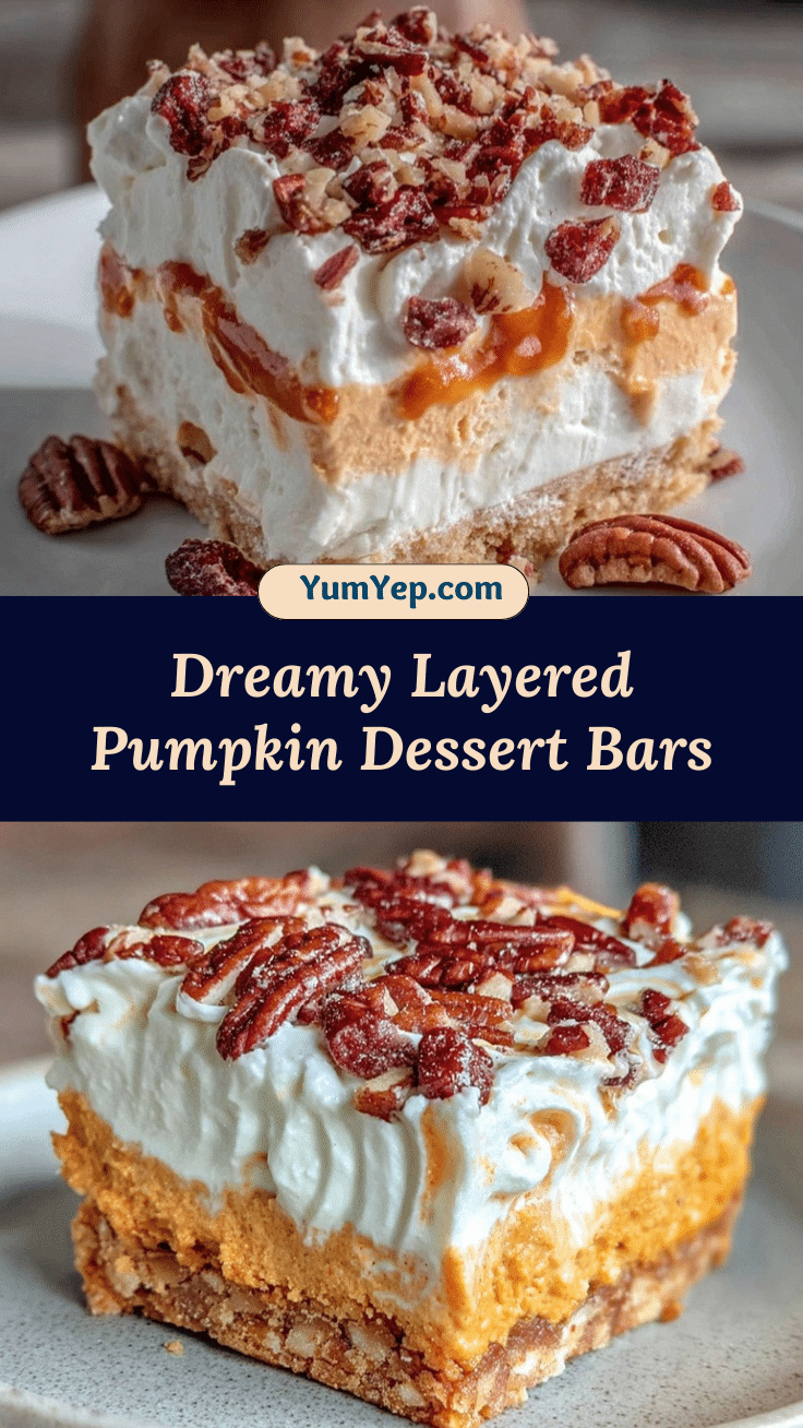 creamy pumpkin dessert bars recipe