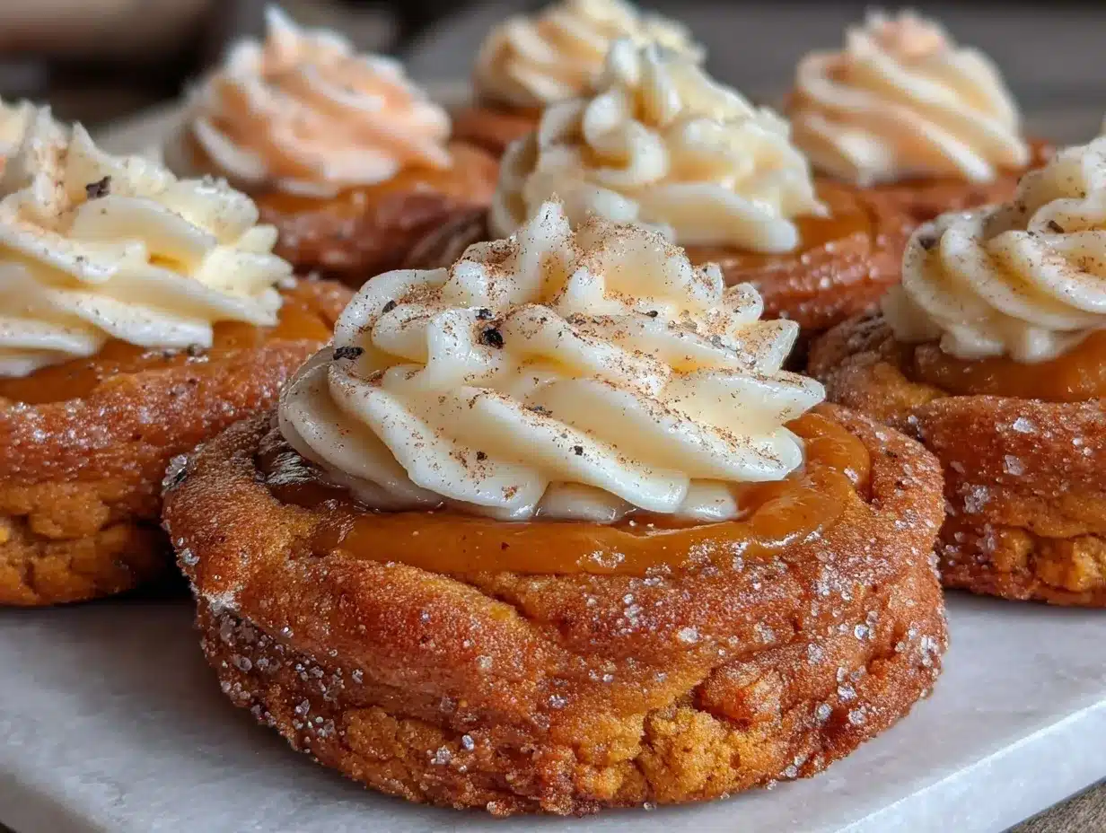 Creamy Pumpkin Pie Cookies preparation steps