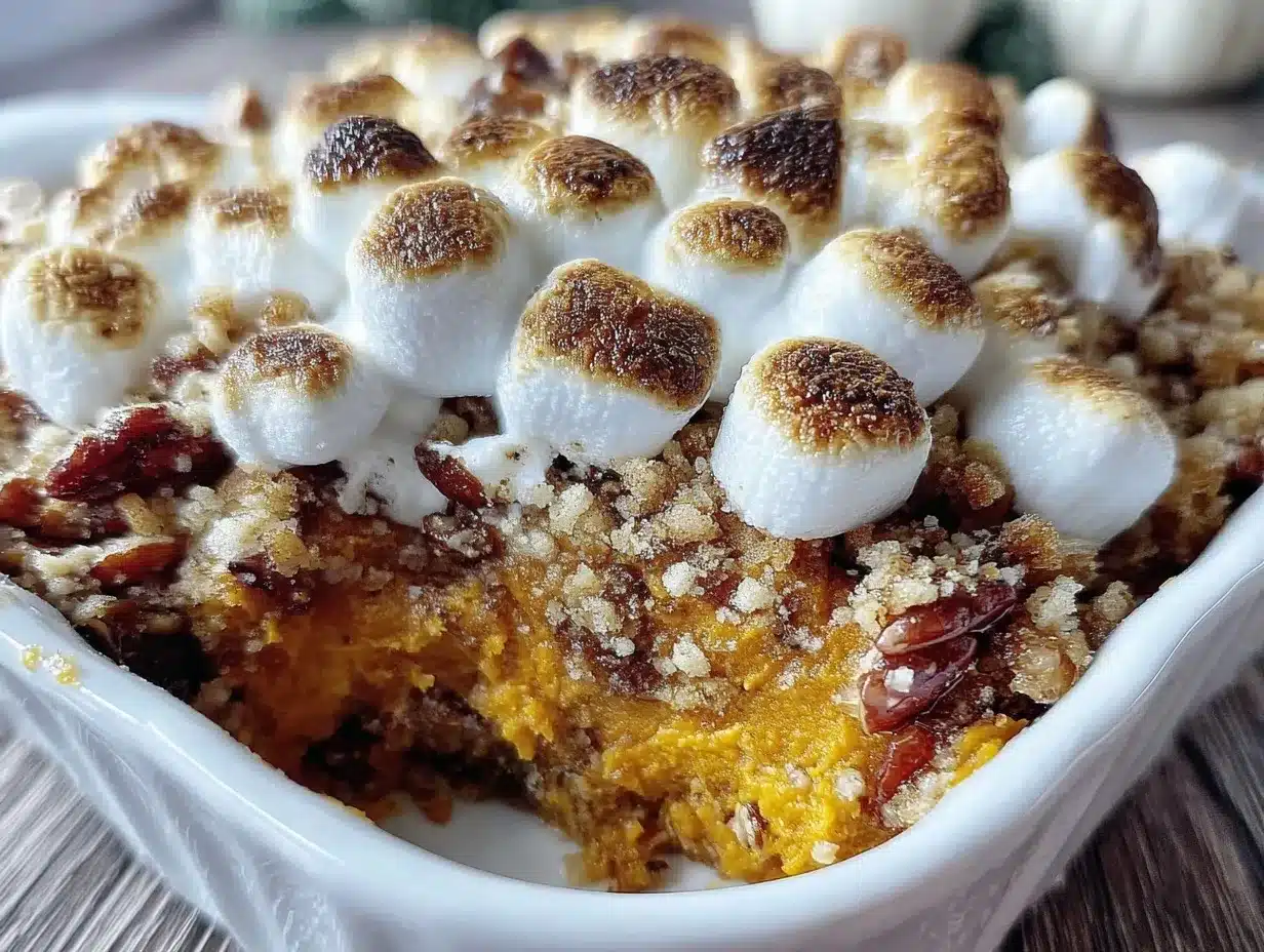 creamy sweet potato casserole preparation steps