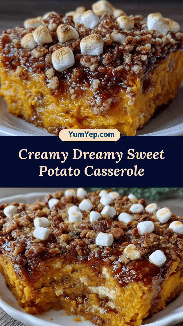 creamy sweet potato casserole recipe