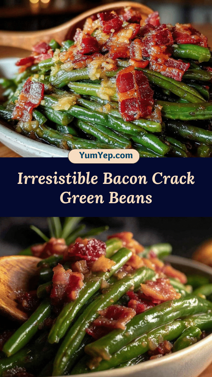 crispy crack green beans with bacon recipe