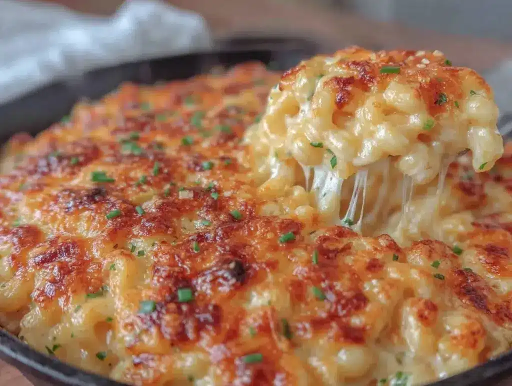 Crispy French Onion Soup Mac and Cheese - featured image
