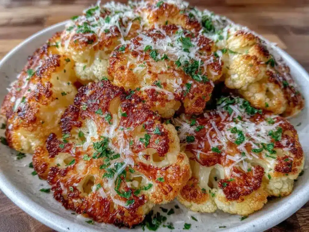 crispy Parmesan roasted cauliflower - featured image