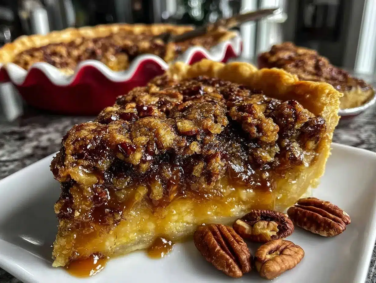 crispy pecan pie preparation steps