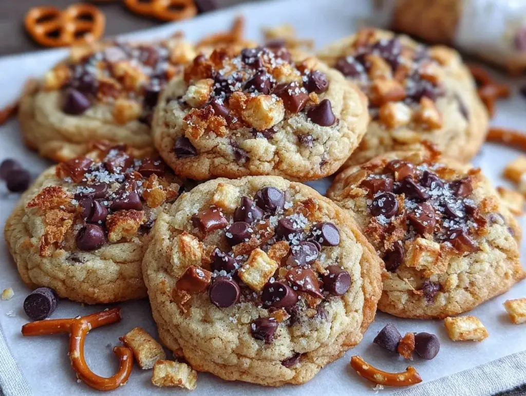 crispy potato chip cookies - featured image