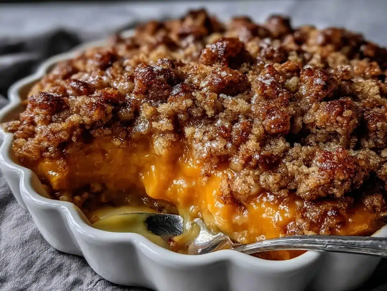 crispy sweet potato casserole preparation steps