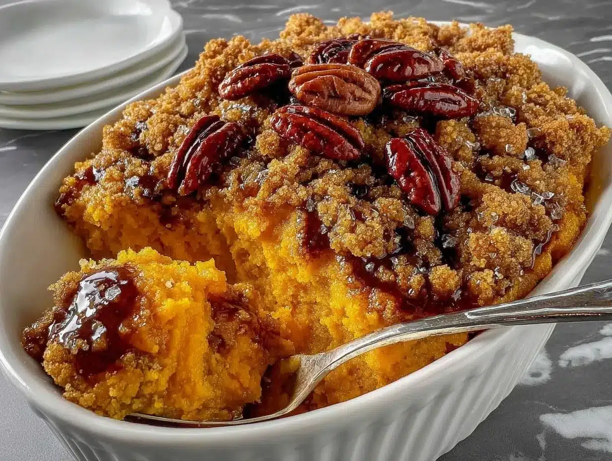 crispy sweet potato casserole preparation steps