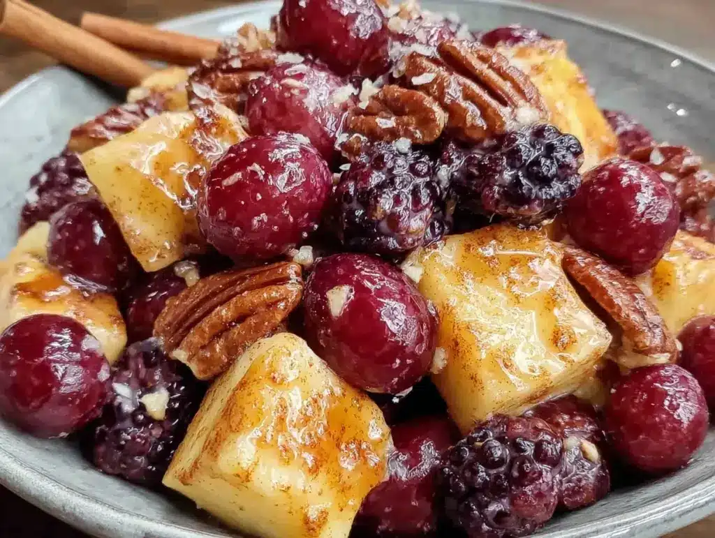 fall fruit salad recipe - featured image