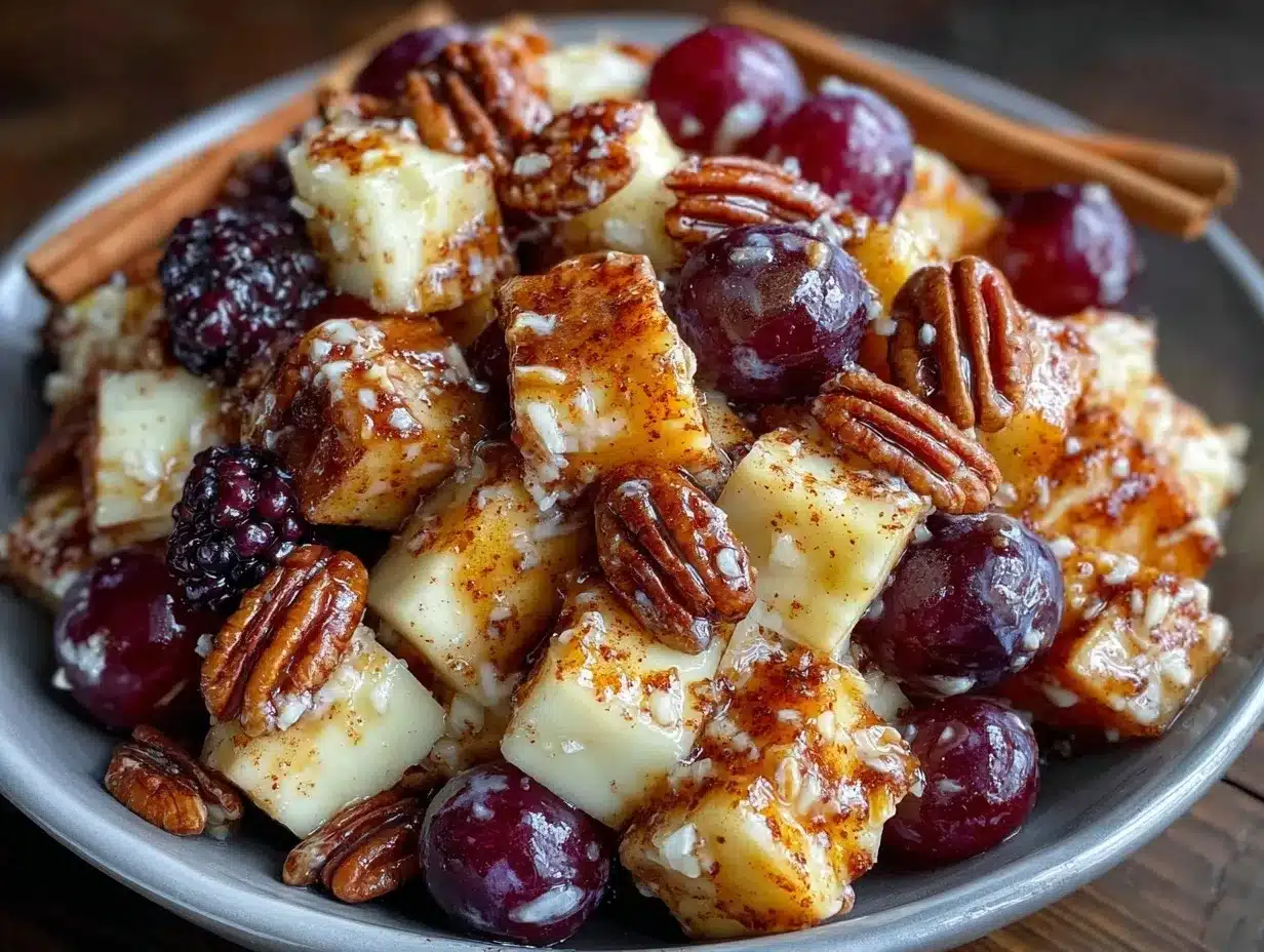 fall fruit salad recipe preparation steps