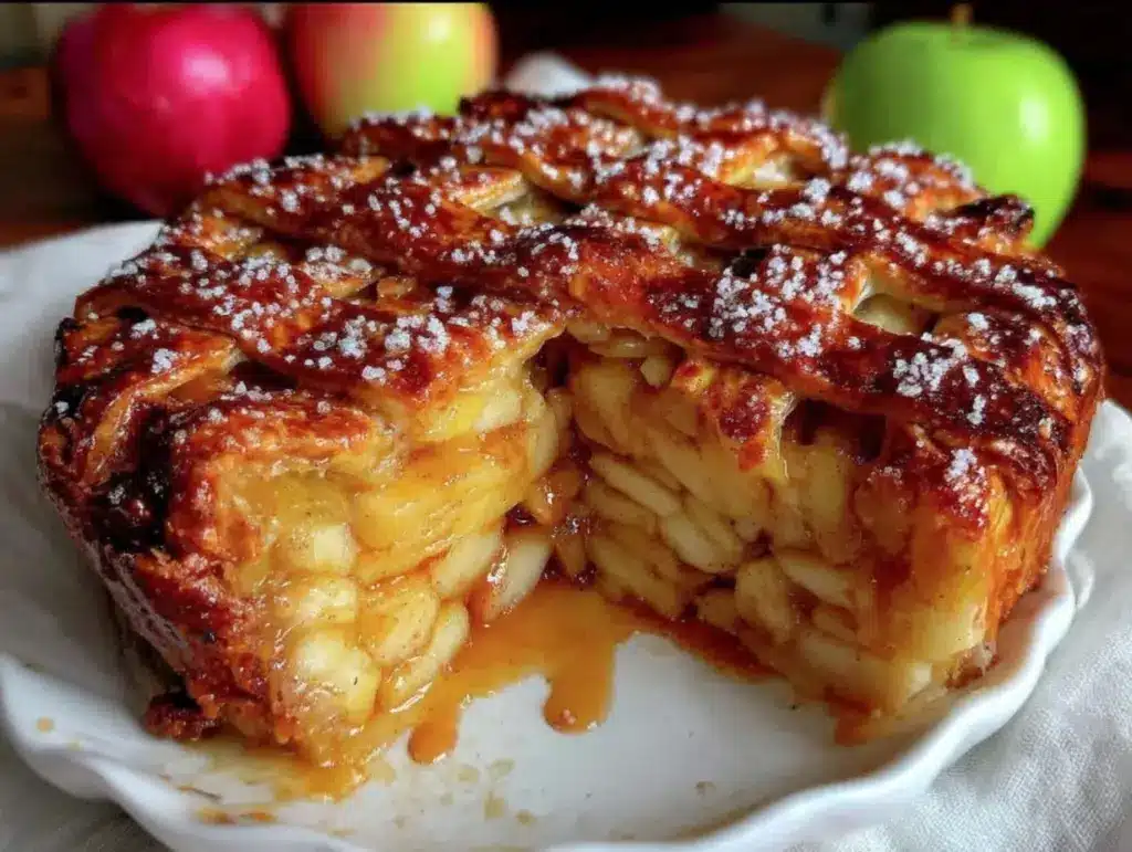 flaky apple pie recipe - featured image