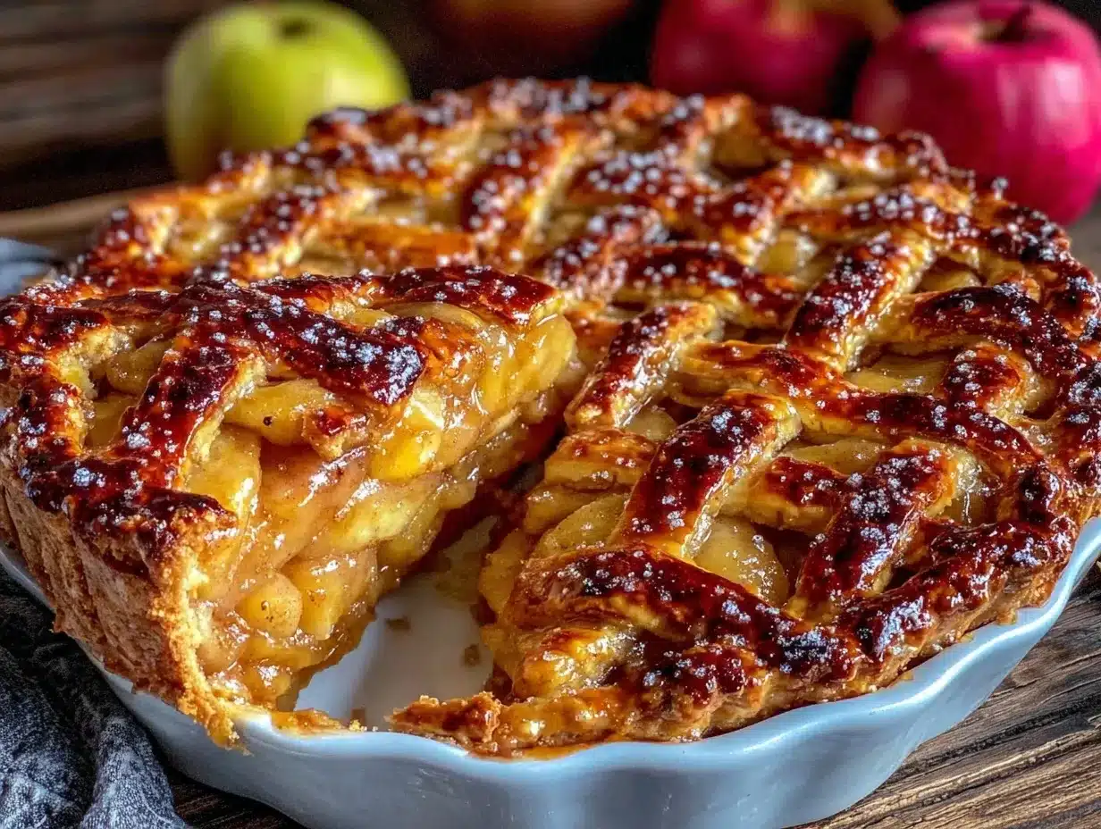 flaky apple pie recipe preparation steps