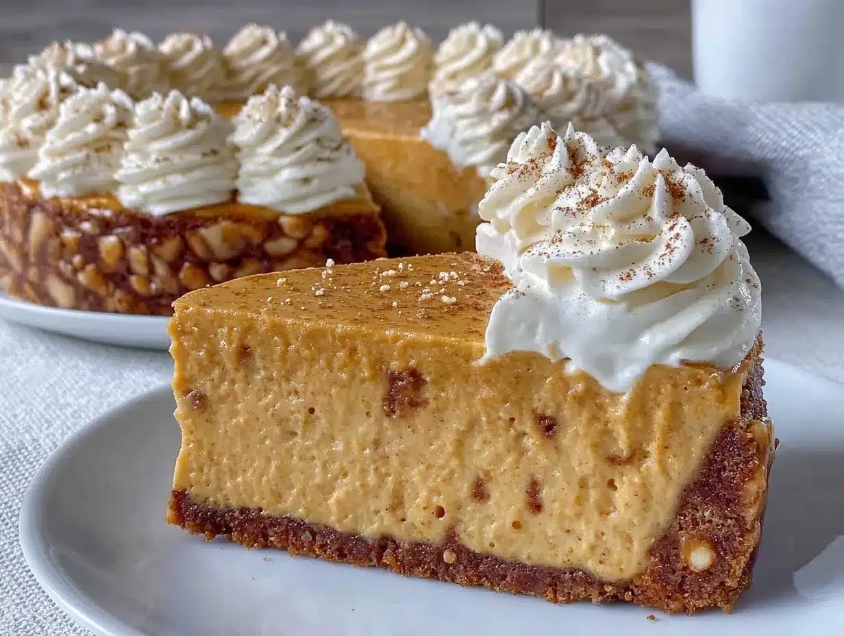 Fluffy Marshmallow Pumpkin Pie preparation steps