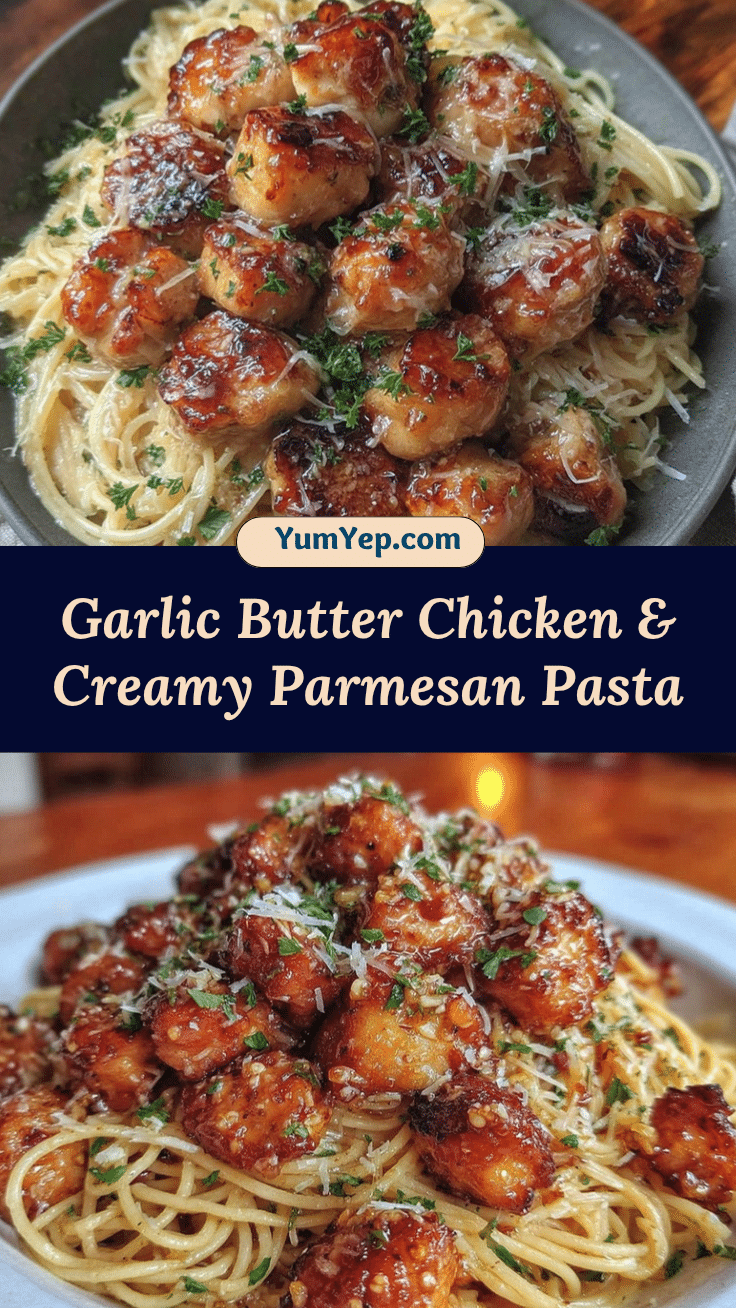 garlic butter chicken bites recipe