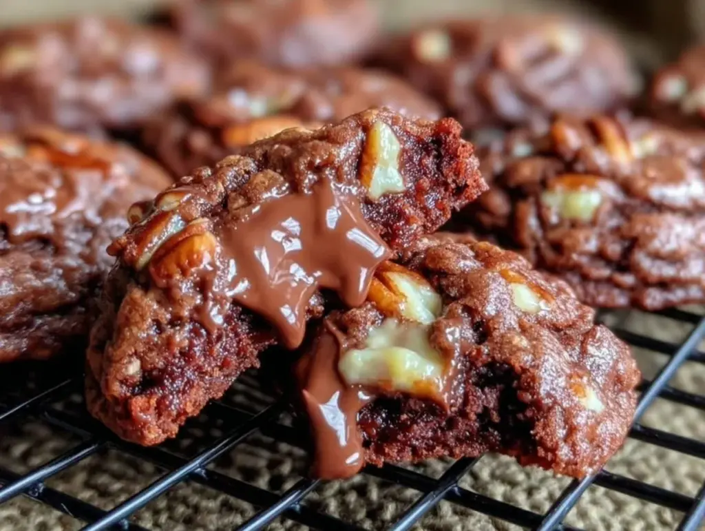 German chocolate cookies - featured image