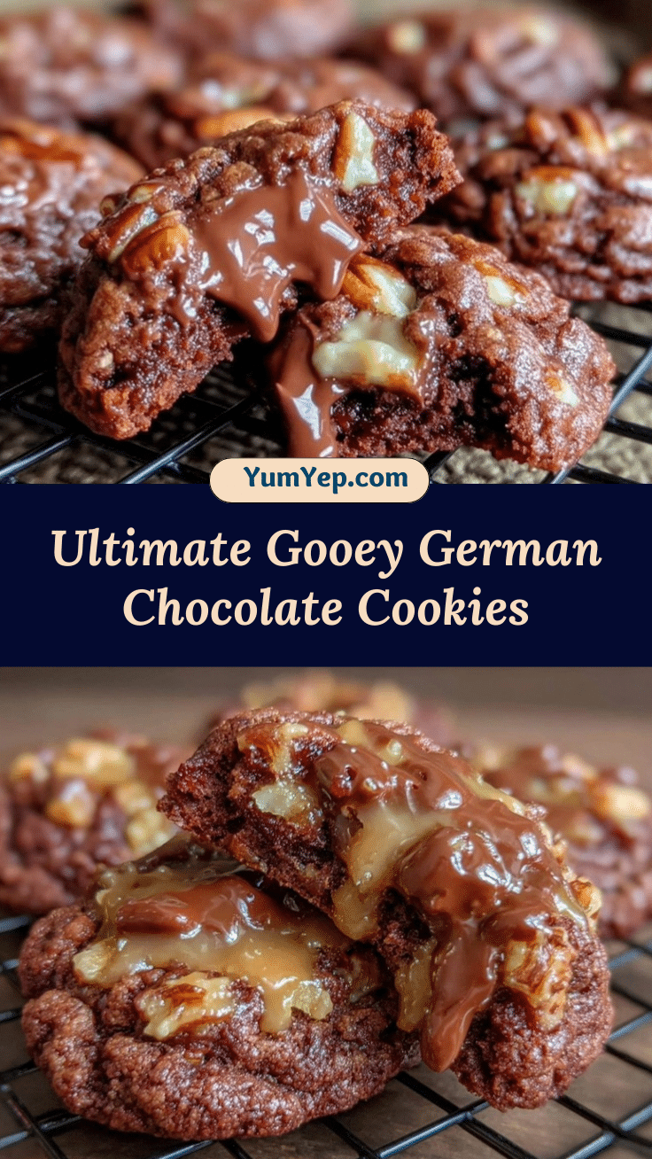 German chocolate cookies recipe