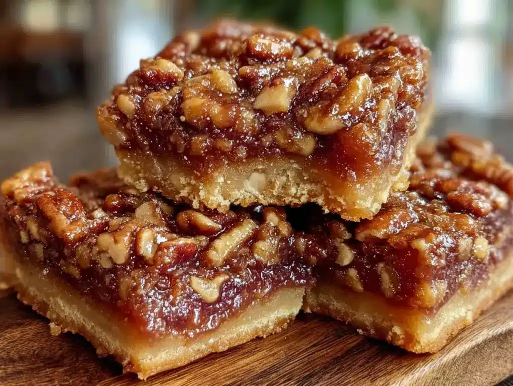 Gooey Pecan Pie Bars - featured image