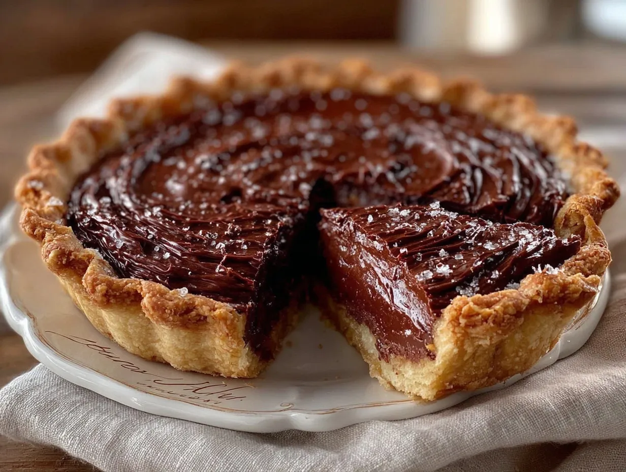 Grandma’s Chocolate Pie preparation steps