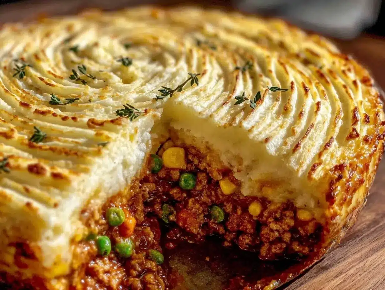 ground turkey shepherds pie preparation steps
