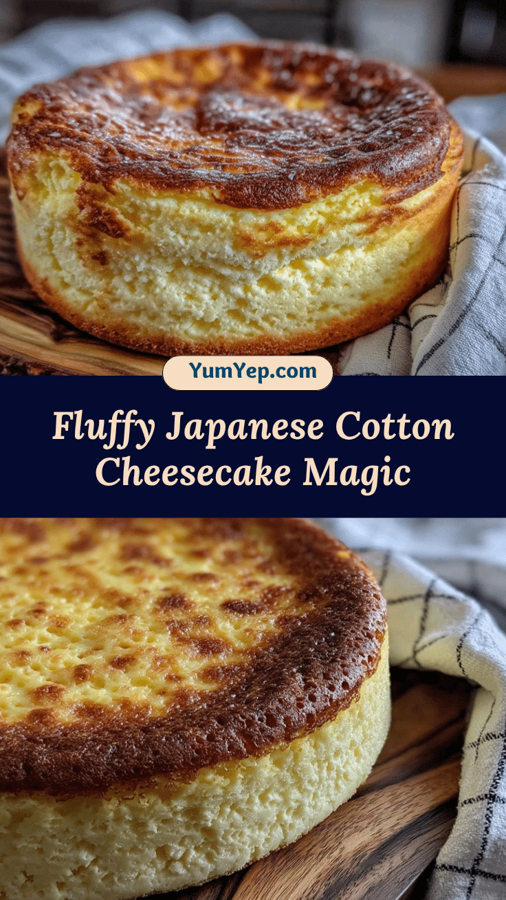 Japanese cotton cheesecake recipe
