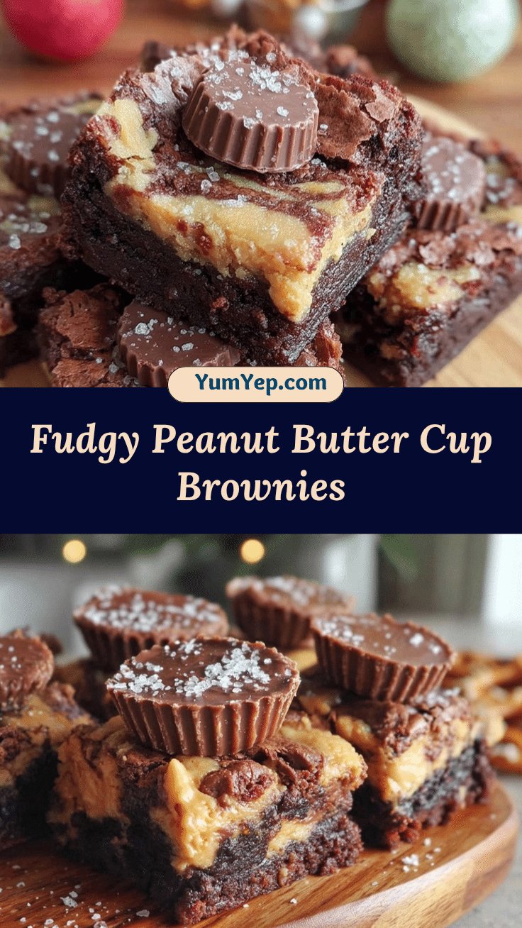 peanut butter cup brownies recipe
