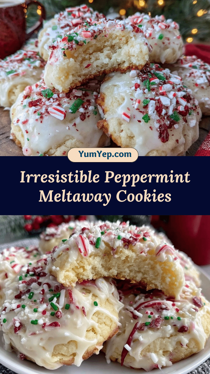 peppermint meltaway cookies recipe