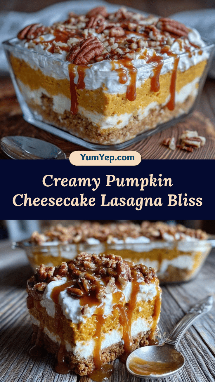pumpkin cheesecake lasagna recipe