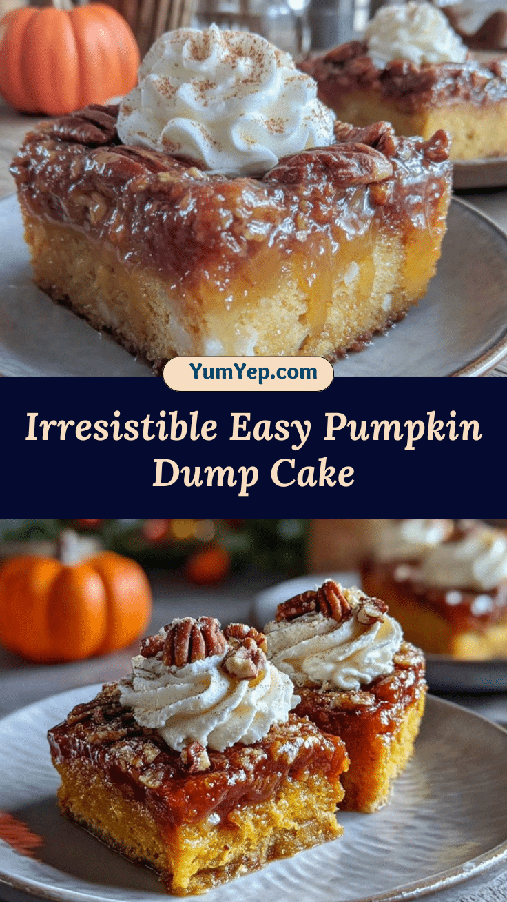 pumpkin dump cake recipe