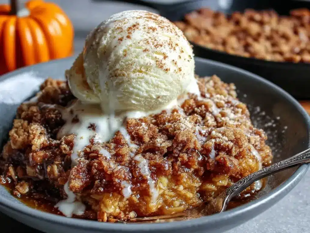 Pumpkin Pie Crisp - featured image