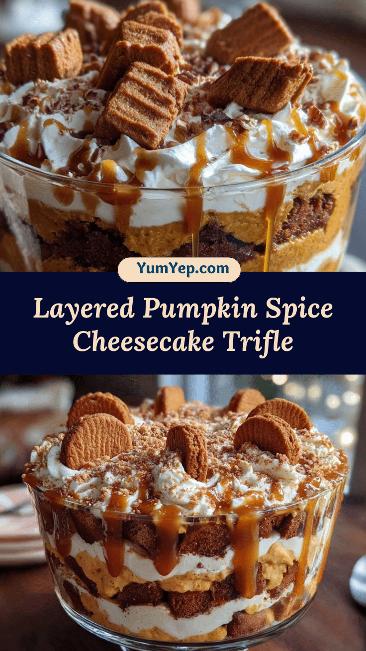 Pumpkin Spice Cheesecake Trifle recipe