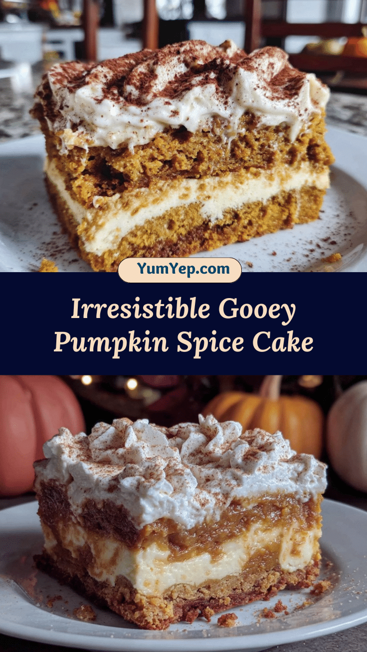 pumpkin spice gooey cake recipe