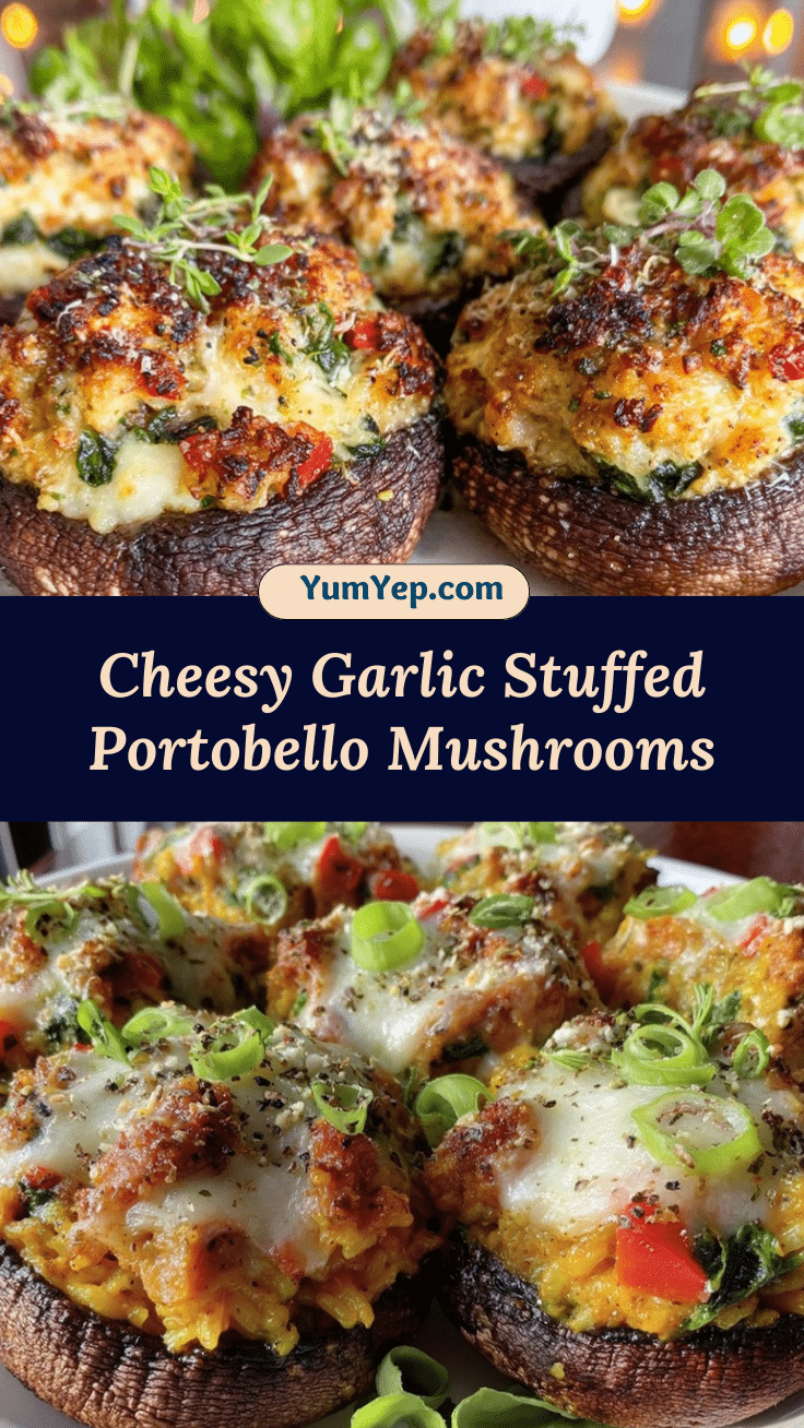 stuffed portobello mushrooms recipe