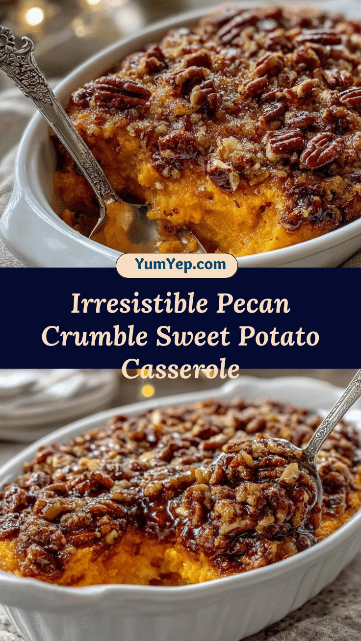 sweet potato casserole with pecans recipe