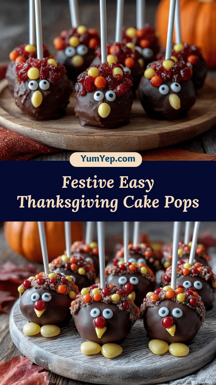 Thanksgiving cake pops recipe