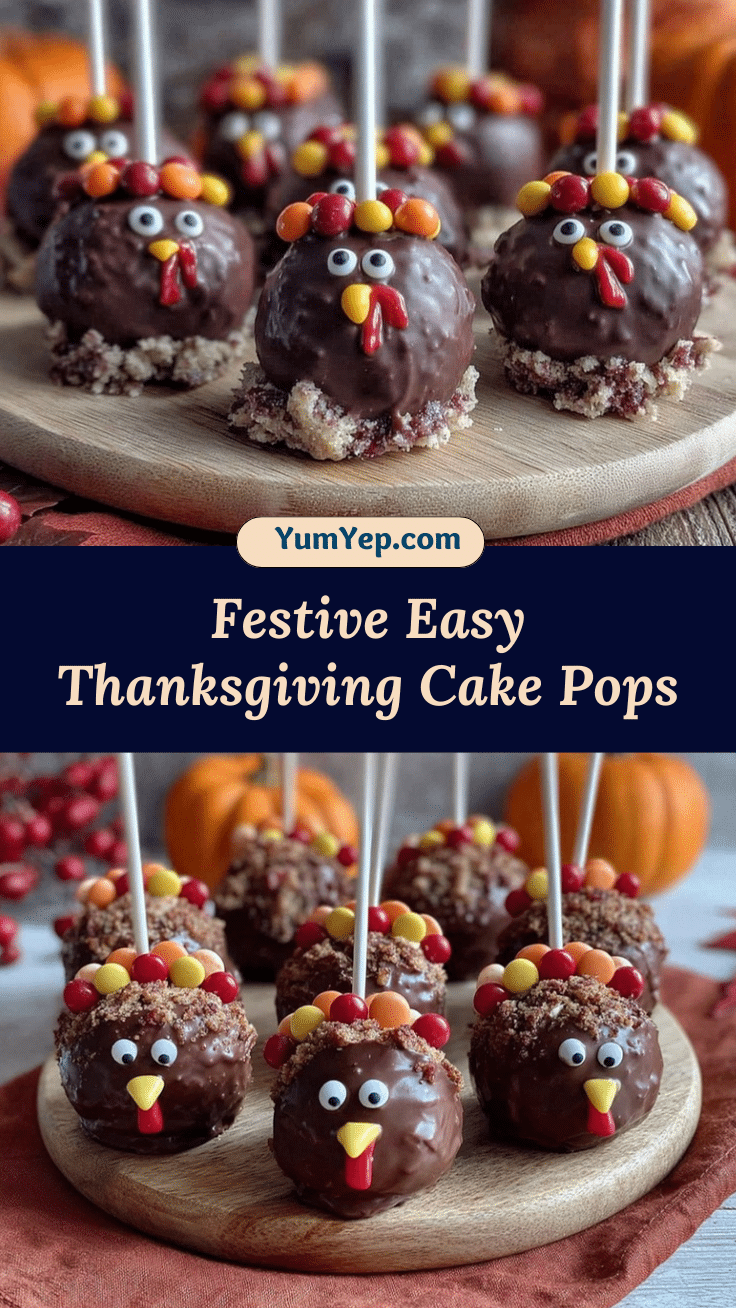 Thanksgiving cake pops recipe