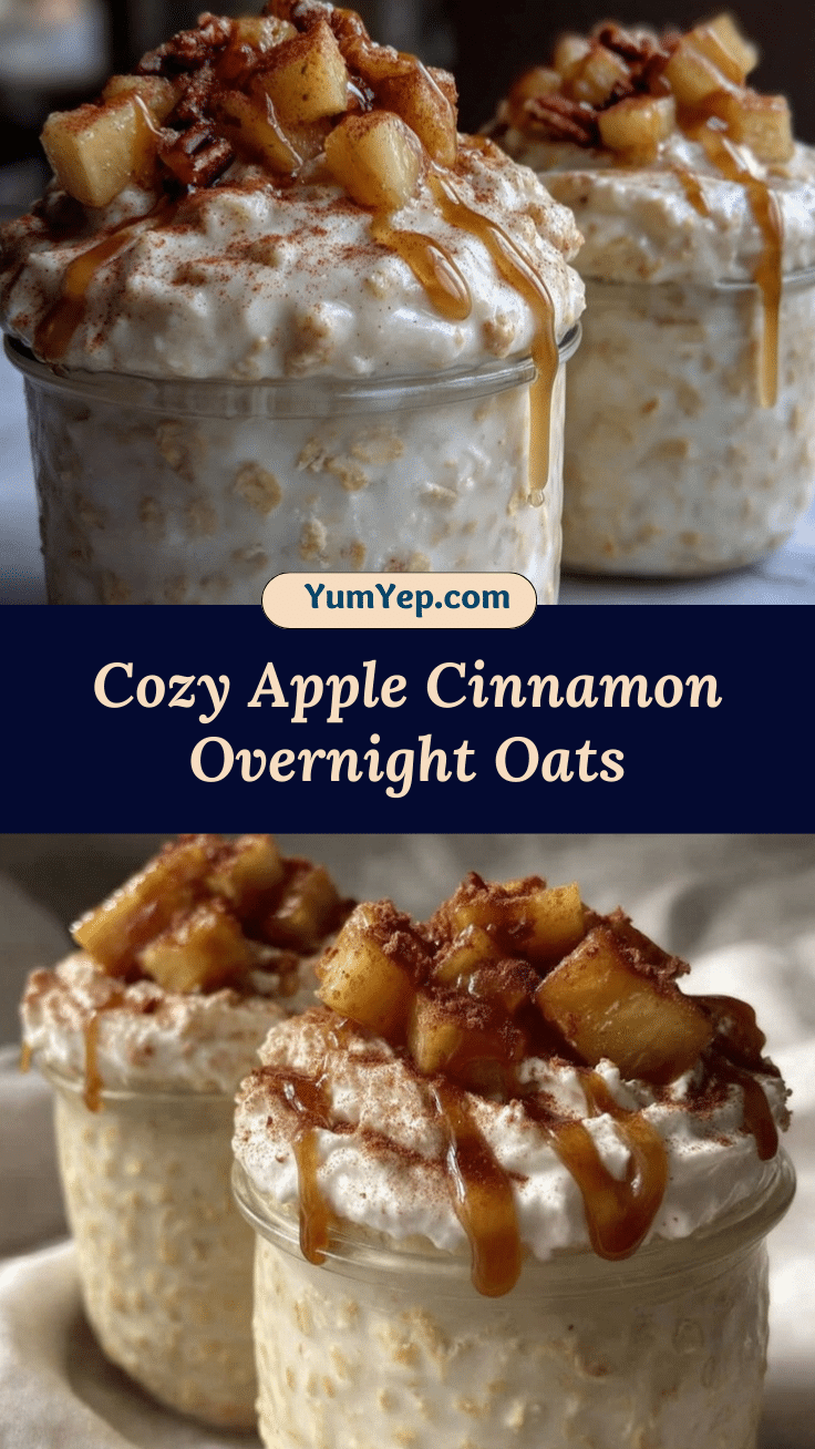 apple cinnamon overnight oats recipe
