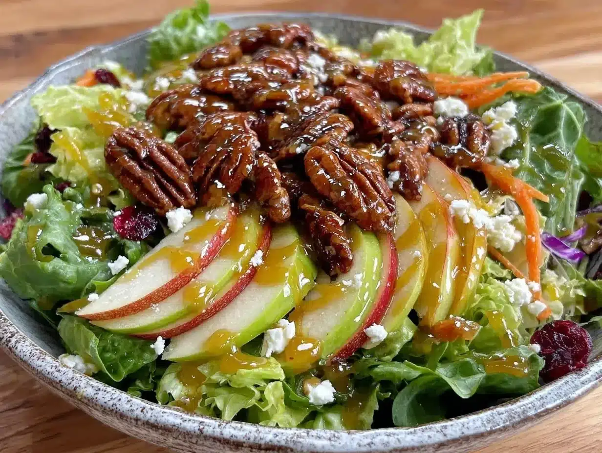apple pecan salad preparation steps