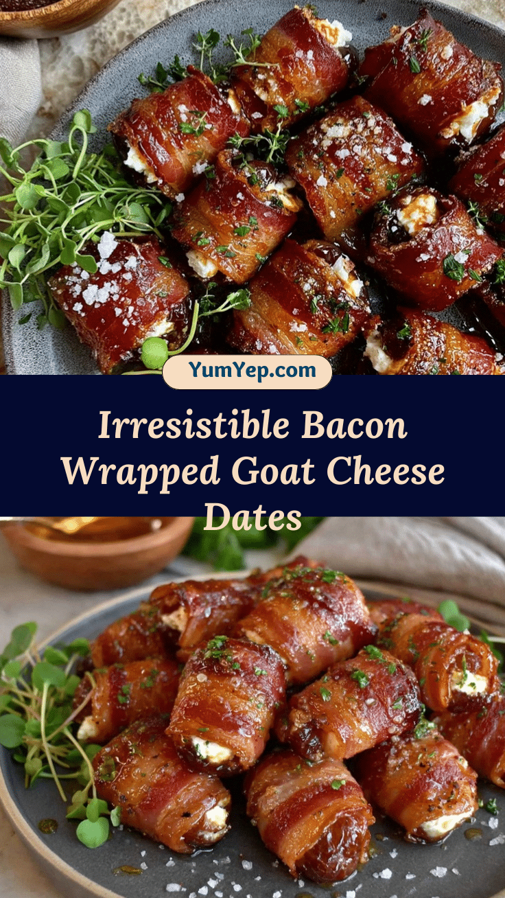 bacon wrapped dates with goat cheese recipe