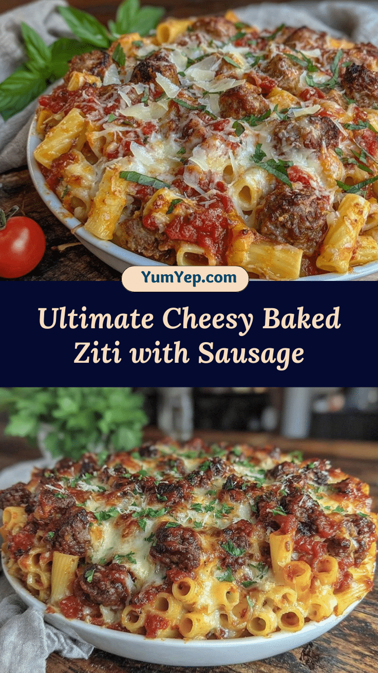 baked ziti with Italian sausage recipe