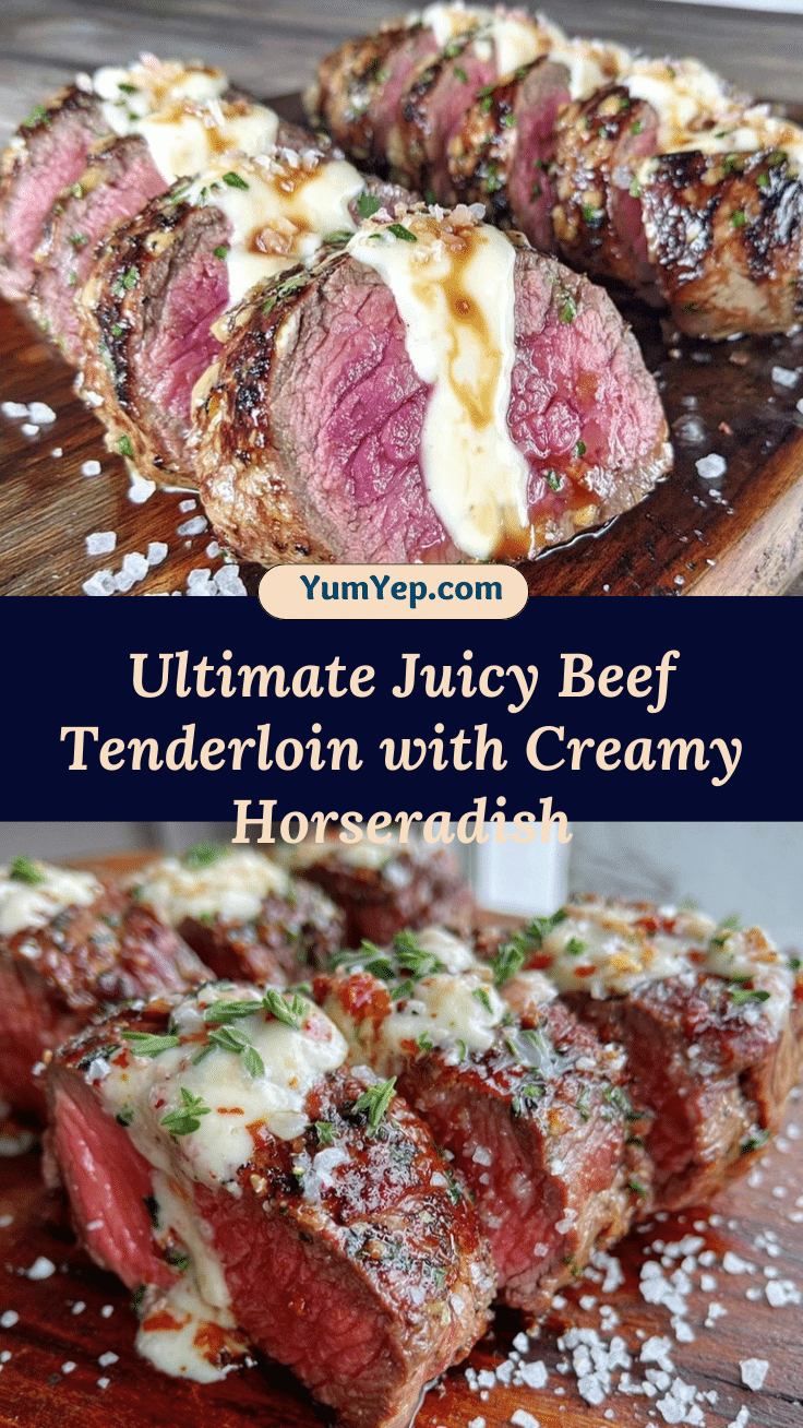 beef tenderloin with horseradish cream sauce recipe