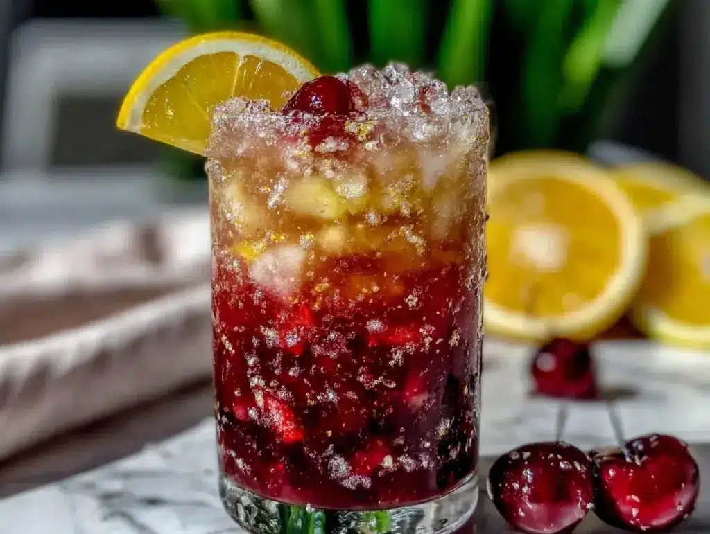 Bloody Shirley Temple Mocktail - featured image