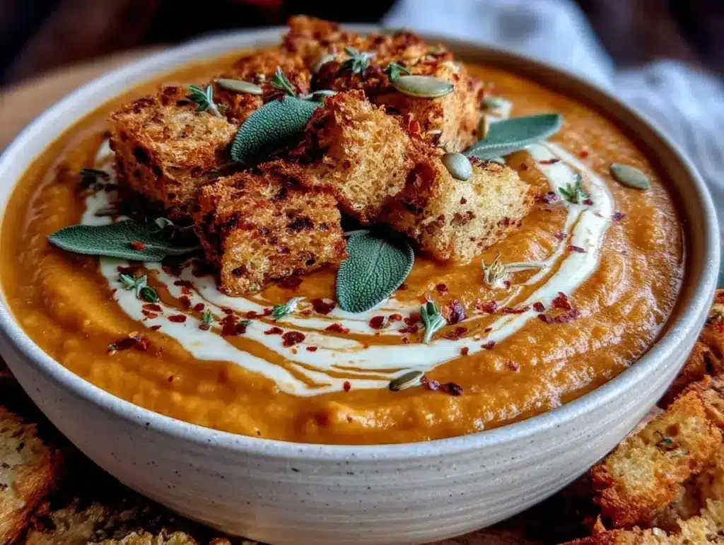 butternut squash soup - featured image
