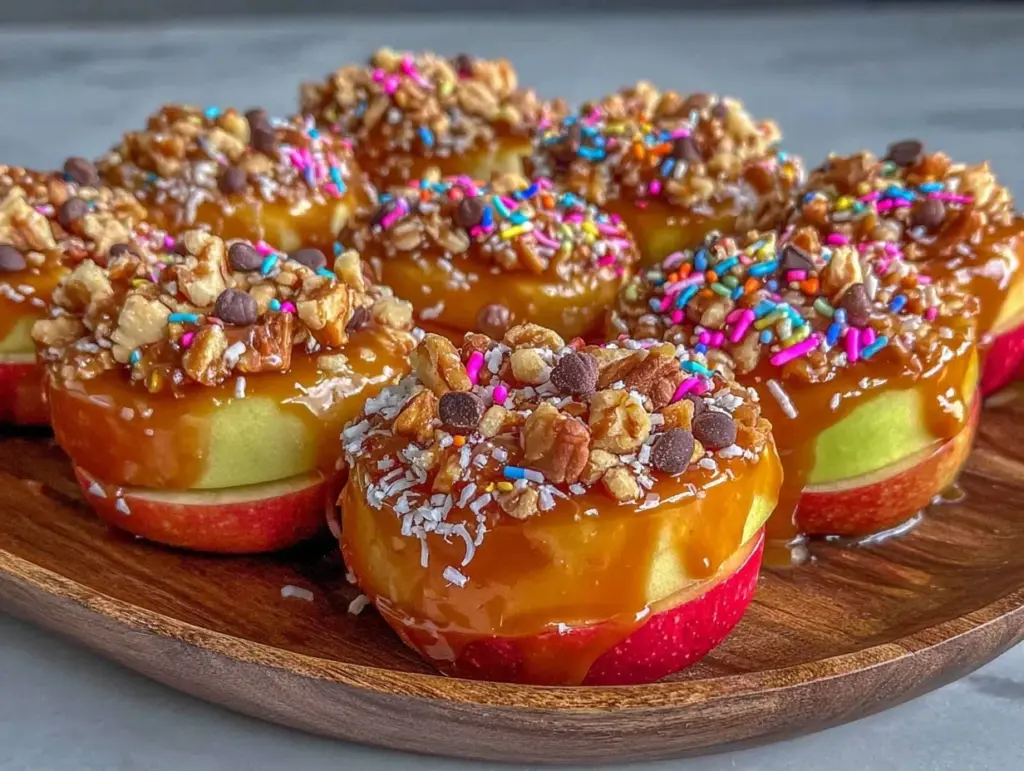 caramel apple slices - featured image