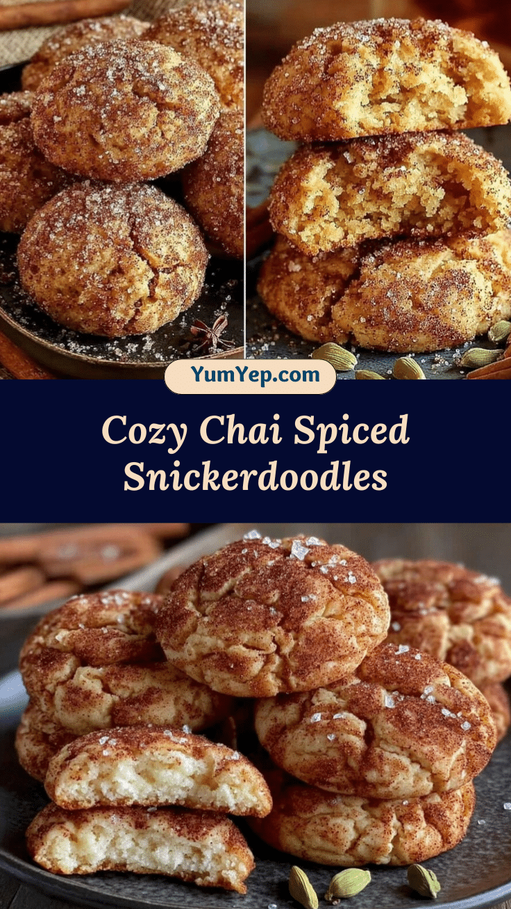 chai spiced snickerdoodles recipe