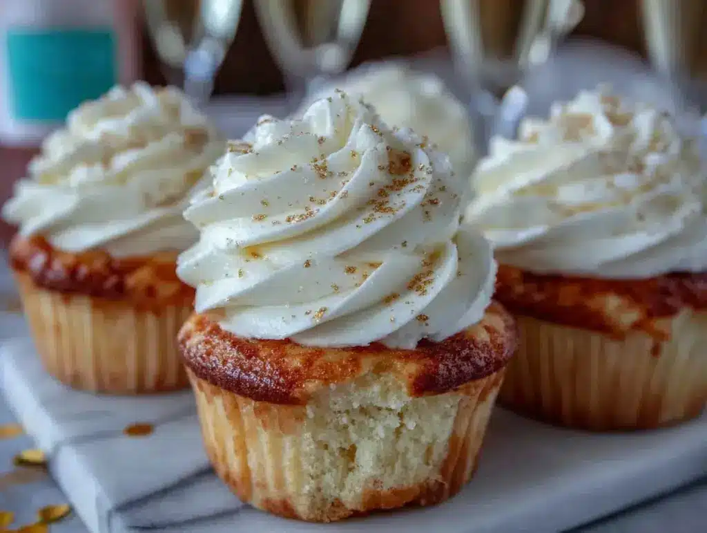 Champagne Cupcakes - featured image