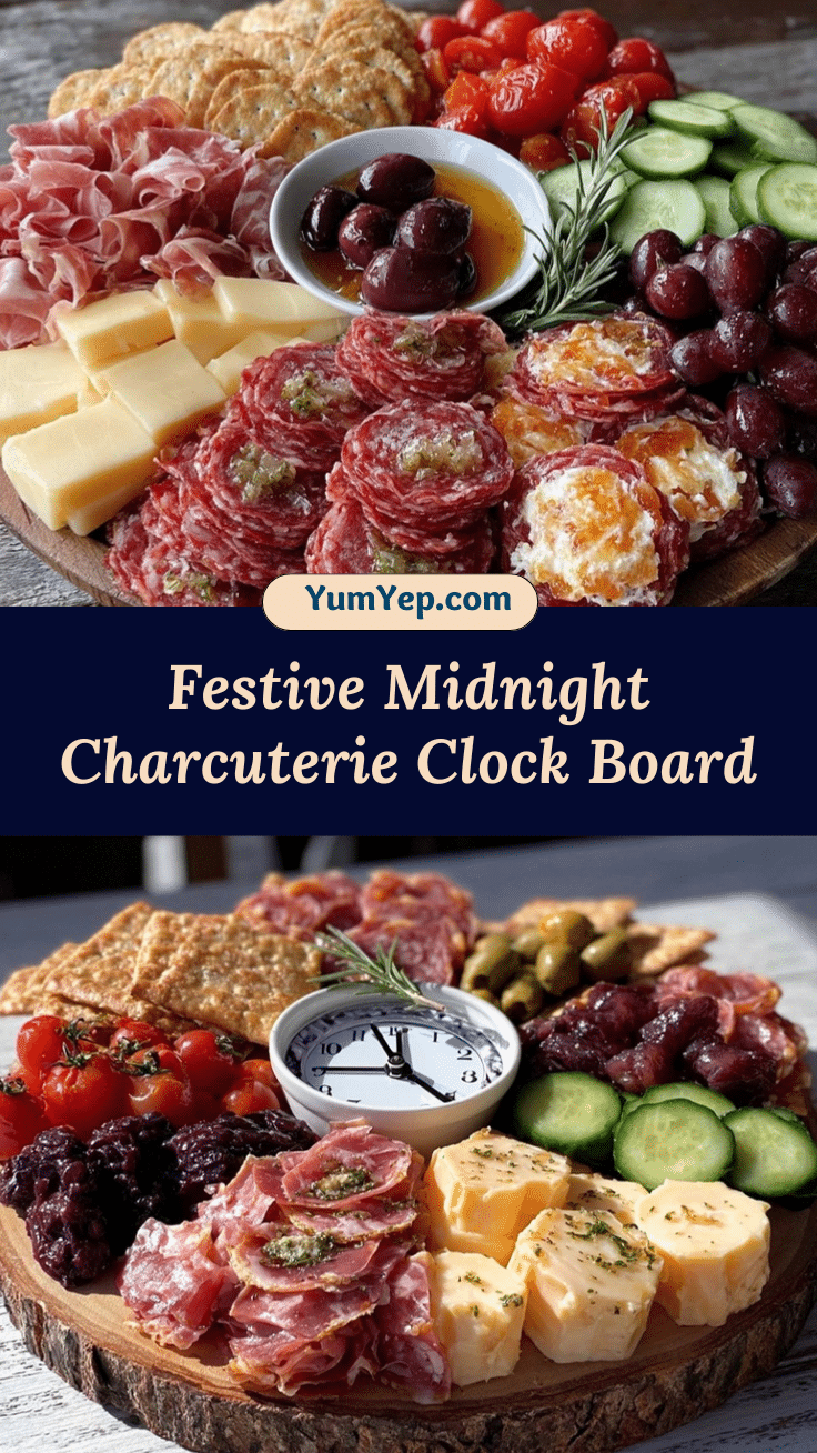 charcuterie clock board recipe