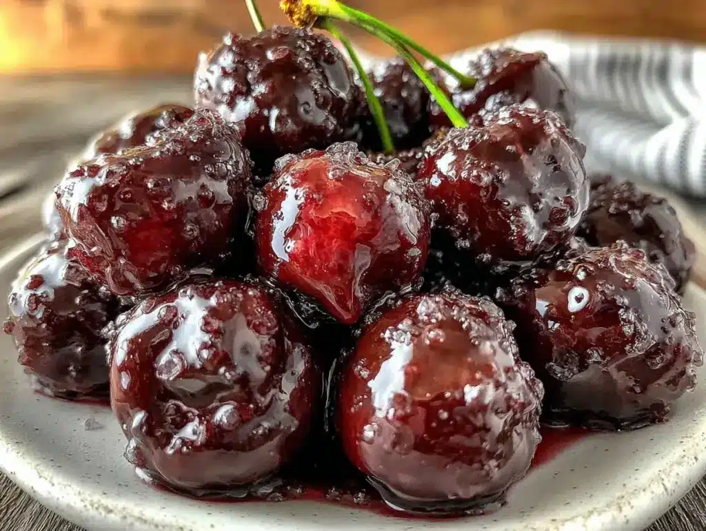 chocolate covered cherries recipe - featured image